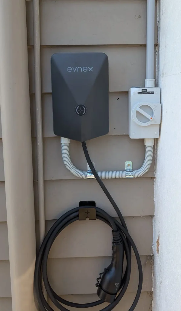 Evnex EV Charger Installation, Licensed Electrician