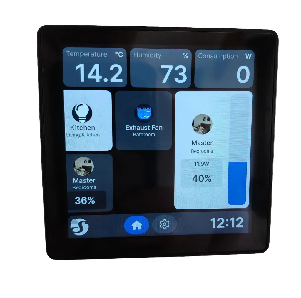 Shelly Wall Display Home Automation