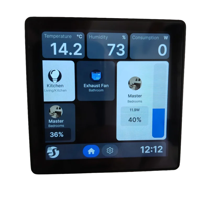 Shelly Wall Display Home Automation